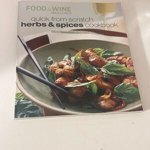 Quick from Scratch Herbs & Spices Cookbook food and white magazine